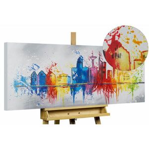 KUNSTLOFT OLEJOMAĽBA 120/60 cm, Mesto a architektúra vyobraziť