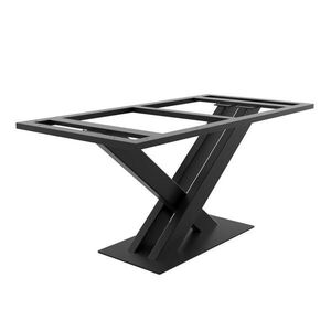 Metalo Pro KOVOVÉ NOHY NA STÔL Zaniah čierna 160/80/74 cm vyobraziť