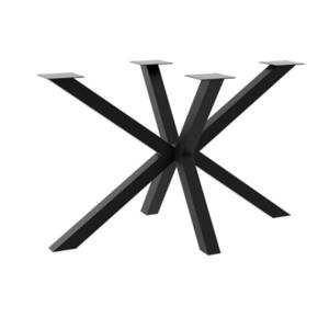 Metalo Pro KOVOVÉ NOHY NA STÔL Acamar čierna 120/70/72 cm vyobraziť