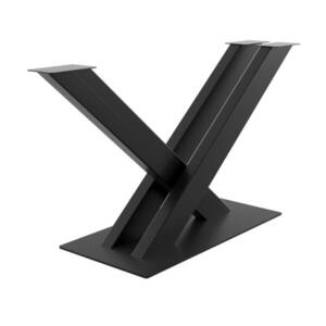 Metalo Pro KOVOVÉ NOHY NA STÔL Thuban C čierna 72 cm vyobraziť