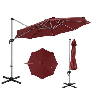 COSTWAY SLNEČNÍK 339 cm červený vyobraziť
