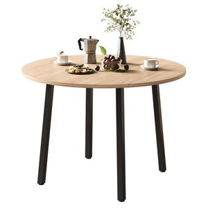Redom JEDÁLENSKÝ stôl 100/100 cm so sklopnou doskou pre 2–4 osoby z MDF, Dubová vyobraziť
