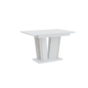 Home Collective ROZKLADACÍ JEDÁLENSKÝ STÔL 120–160 cm Biely vyobraziť