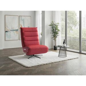Sit & More RELAXAČNÉ KRESLO, koža, červená vyobraziť