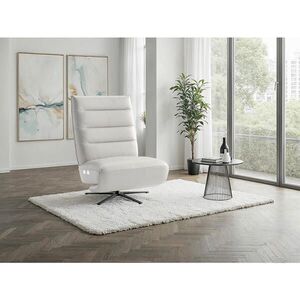 Sit & More RELAXAČNÉ KRESLO, koža, biela vyobraziť