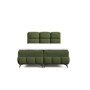 Home Collective BOXSPRINGOVÁ POSTEĽ s úložným priestorom a topperom 180x200 cm zelená vyobraziť