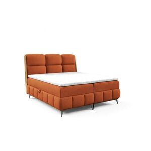Home Collective BOXSPRINGOVÁ POSTEĽ s úložným priestorom a topperom 180x200 cm oranžová vyobraziť