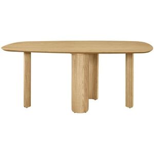 Selsey JEDÁLENSKÝ STÔL Calnes dekor dreva dub prírodný 180x90 cm vyobraziť