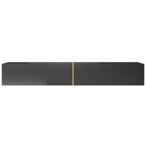 Selsey TV stolík Bisira čierny / zlatý 200/30/32 cm vyobraziť