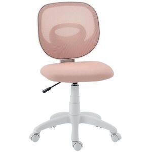 SHOPENTRA ERGONOMICKÉ otočné stoličky s výškovo nastaviteľným operadlom, ružové vyobraziť