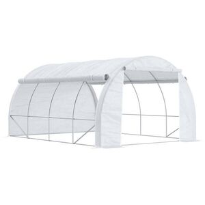 Modfu FÓLIOVNÍK zo ocele 397x300x200 cm biely s UV ochranou, vetraním a stabilnou konštrukciou vyobraziť