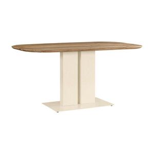 Lomoco JEDÁLENSKÝ STÔL, akácia, krémová, farba akácie, 160/95/76 cm vyobraziť