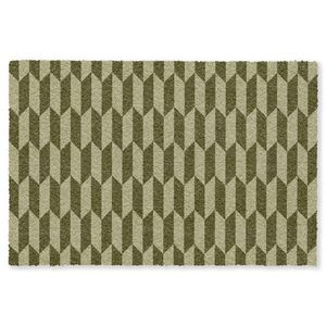 OnlyWow KOBERCE - Vzor - abstraktný - zelený - lietadlá - 120x80 cm vyobraziť