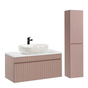 Petits-meubles KÚPEĽŇOVÝ NÁBYTOK 100.4cm Zelie 2-dielna súprava Rose vyobraziť