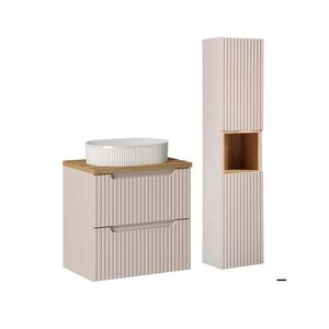 Petits-meubles KÚPEĽŇOVÝ NÁBYTOK 60.4cm Riva 2-dielna súprava Kašmír vyobraziť