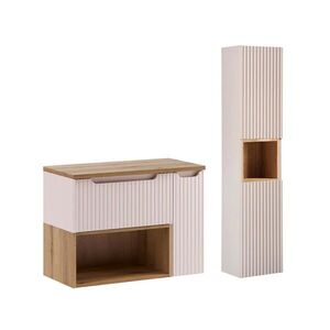 Petits-meubles KÚPEĽŇOVÝ NÁBYTOK 80.4cm Riva 2-dielna súprava Kašmír vyobraziť