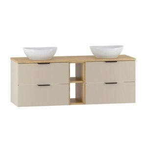 Petits-meubles DVOJITÉ UMÝVADLO 140.6cm Astrid Kašmír a drevo vyobraziť