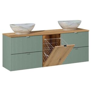 Petits-meubles DVOJITÉ UMÝVADLO 160.4cm Jade Zelená vyobraziť