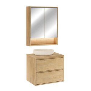Petits-meubles KÚPEĽŇOVÝ NÁBYTOK 60cm Edmé 2-dielna súprava Drevo vyobraziť