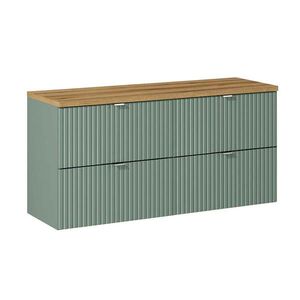 Petits-meubles SPODNÁ UMÝVADLOVÁ SKRINKA 120.4cm Jade Zelená a drevo vyobraziť