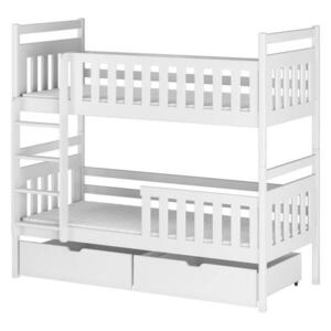 Petits-meubles POSCHODOVÁ POSTEĽ 90/200 Damien Biela vyobraziť