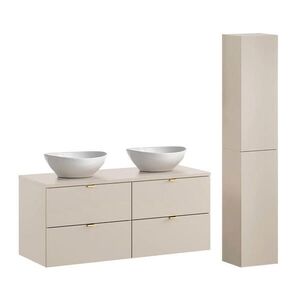 Petits-meubles KÚPEĽŇOVÝ NÁBYTOK 120.6cm Azel 2-dielna súprava Kašmír vyobraziť