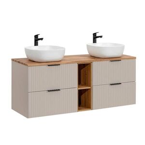 Petits-meubles DVOJITÉ UMÝVADLO 140.8cm Adriel Béžová vyobraziť