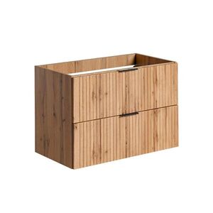 Petits-meubles SPODNÁ UMÝVADLOVÁ SKRINKA 80.4cm Adriel Dubové drevo vyobraziť