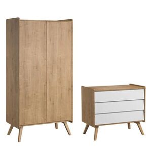 Petits-meubles IZBA PRE BÁBÄTKO 2-dielny Vintage Bois Blanc vyobraziť