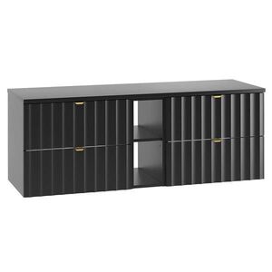 Petits-meubles SPODNÁ UMÝVADLOVÁ SKRINKA 140.6cm Lexa Čierna vyobraziť