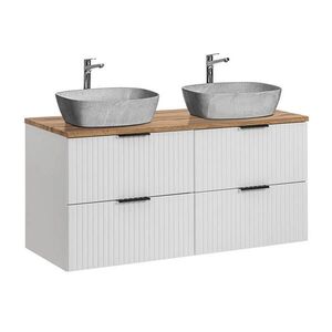 Petits-meubles DVOJITÉ UMÝVADLO 120.8cm Adriel Biela vyobraziť