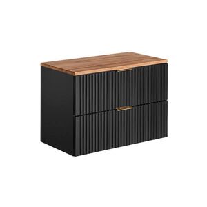Petits-meubles SPODNÁ UMÝVADLOVÁ SKRINKA 80.6cm Adriel Čierna vyobraziť