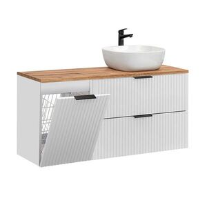 Petits-meubles UMÝVADLO 120.8cm Adriel Biela a drevo vyobraziť