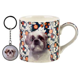 Mondex HRNČEK NOYA Shih Tzu 380 ml 9/13/9 cm porcelán vyobraziť