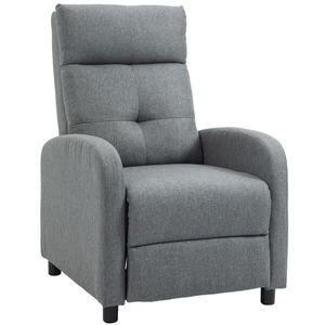 Redom RELAXAČNÉ kreslo 65/158/76 cm s polohovaním do 155°, výsuvnou opierkou nôh a taštičkovými pružinami, Sivá vyobraziť