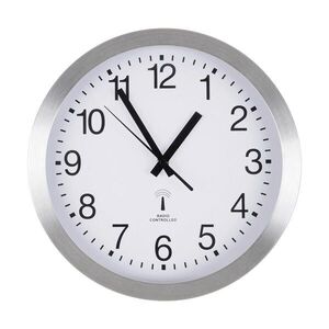 Ambia Home NÁSTENNÉ HODINY strieborná, biela 30 cm vyobraziť