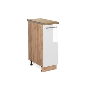 Vicco LEKÁRENSKÁ SKRINKA Fame-Line Biely vysoký lesk 30 cm , AP Oak vyobraziť