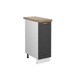 Vicco LEKÁRENSKÁ SKRINKA Fame-Line Antracitové zlato 30 cm , AP Oak vyobraziť