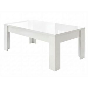 MID.YOU KONFERENČNÝ STOLÍK, biela s vysokým leskom, kompozitné drevo, 122/65/45 cm vyobraziť