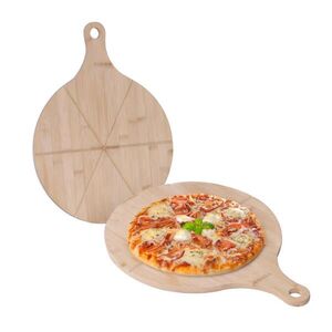 Relaxdays DOSKA prírodná 2-dielna sada bambus 33 cm s rukoväťou vyobraziť