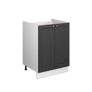 Vicco SPODNÁ SKRINKA POD DREZ Fame-Line, Antracitovo-zlatý vidiecky dom/biely, 60 cm vyobraziť