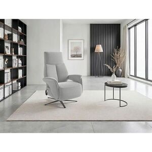 Sit & More RELAXAČNÉ KRESLO, textil, strieborná vyobraziť