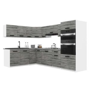 B BELINI GROUP KUCHYNSKÁ linka Italia 8 420 cm, s pracovnou doskou, sivá Glamour vyobraziť