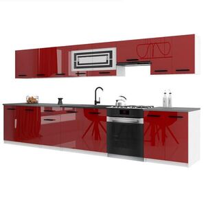 B BELINI GROUP KUCHYNSKÁ linka Italia 3 320 cm, s pracovnou doskou, červená vyobraziť