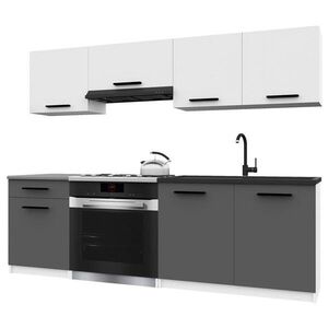 B BELINI GROUP KUCHYNSKÁ linka Italia 1 180 cm, s pracovnou doskou, bielo-sivá matná vyobraziť