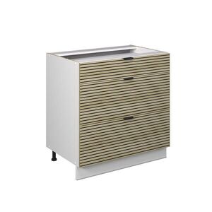 Vicco KUCHYNSKÁ SPODNÁ SKRINKA Fame-Line Dubový panel 80 cm s 3 zásuvkami, bez pracovnej dosky vyobraziť