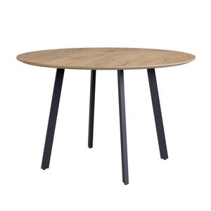Vicco JEDÁLENSKÝ STÔL Halvar čierna 120 x 120 cm vyobraziť