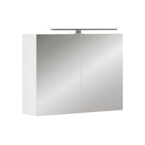 Vicco KÚPEĽŇOVÁ SKRINKA SO ZRKADLOM Lavio biely 80 x 60 cm s osvetlením LED vyobraziť