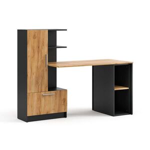 Vicco PÍSACÍ STÔL Tomy, antracitová/Dub Goldkraft, 150 x 59 cm Sada 2 ks vyobraziť