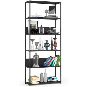 RAUMHIRSCH FURNITURE STOJACÍ REGÁL Čierny, Čierny 192/80/32 vyobraziť